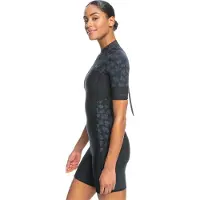 Roxy 2.0 Sws Neopreen Pak Met Korte Mouwen En Ritssluiting Op De Rug Voor Dames
