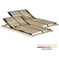 Sleepneo lattenbodem 200x200 (2x 100x200) - 7 zones - verstelbaar hoofdbord - - bedbodem