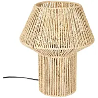 Home Deco Factory Tafellamp Nature - D27 x H33 cm - Boho/ibiza stijl - natuurlijk wonen - touweffect