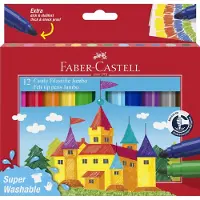 Faber Castell 12 Jumbo Viltstiften 12 Setjes