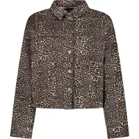 Cars Jeans Norah Jacket Leopard Size: M | Jackets Outlet | Dames | Bruin