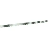 vidaXL vervangende markies volant Groen en Wit 480 x 20 cm Polyester