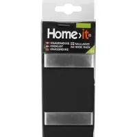 Home It flex kapstok met 6 haken 48,4 × 2,2 x 7,2 cm zwart