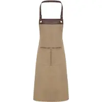Premier Espresso Bib Apron | Maat: Één maat