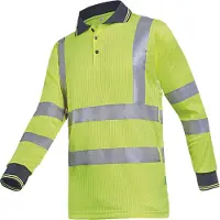 SIOEN Olgiata 3883a2mv1 Poloshirt Signalisatie Lange Mouw Regular Fit | Maat: 3XL