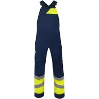 Havep 20446 Amerikaanse Overall High Visibility+ Marine/Fluo Geel maat 54 heren