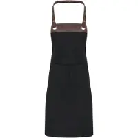 Premier Espresso Bib Apron | Maat: Één maat
