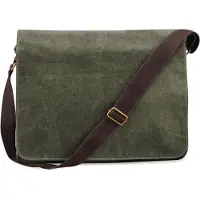 Quadra QD610 Vintage Canvas Despatch Bag