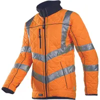 SIOEN Signalisatie Jas Gematelasseerd Met Fleece Voering Castor 725za2ij2 | Maat: 2XL
