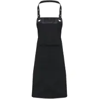 Premier Espresso Bib Apron | Maat: Één maat