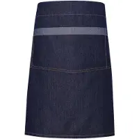 Premier Domain Contrast Denim Waist Apron | Maat: Één maat