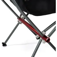 Basic Nature - Travelchair Ultralight Relax - Campingstoel 89 x 57 x 97 cm, zwart