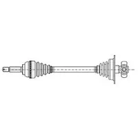 METELLI 17-1406 Aandrijfas