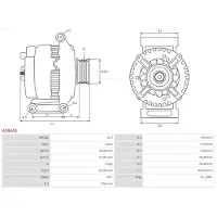 AS-PL A0944S Dynamo / Alternator