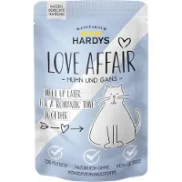 Hardys Love Affair kip en gans natvoer kat (zakjes) 48 x 100 g
