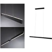 Paulmann Hanglampe , Aptare, dimbare, Zwart, Eetkamer, Metaal, Modern