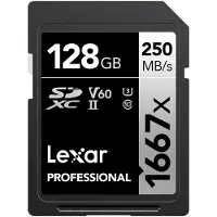 Lexar SDXC Professional UHS-II 1667x 128GB