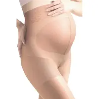 Gabriella Zwangerschapspanty - 20 Denier - Kleur: Melisa (Lichte huidskleur) - Maat: L - Model: Mamma Premium