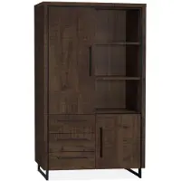 Maxfurn Bergkast Rimini - Lamulux - Dark Mango -