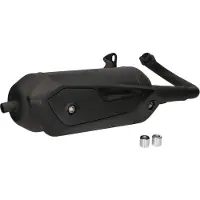 Tecnigas Aprilia/derbi/gilera/piaggio Nrg 50cc Silent Pro Gehomologeerd Compleet Uitlaatsysteem