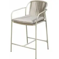 Yoi Barstoel Vedella High Dining Salix Flax Beige
