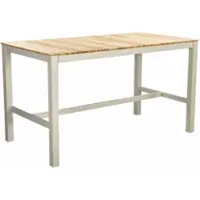 Yoi Tuintafel Arashi High Dining Salix Teak 169 x 90 cm