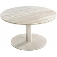 Yoi Bijzettafel Millor Salix Travertin Ø80 x 40 cm
