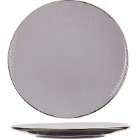 C&T Ravenna Plat Bord Grey - Ø 27,2cm x 5cm