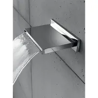 Hotbath Archie AR160 uitloop cascade geborsteld gunmetal PVD