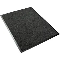 Floortex Advantagemat deurmat binnen 90 x 60 cm zwart/grijs