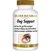 Golden naturals Oog Support (120 veganistische tabletten)