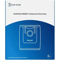 Ecovacs Antibacteriële stofzak voor Deebot X2 Omni DDB030025 Wit