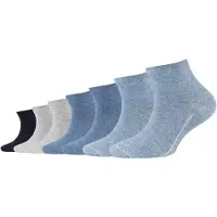 Camano Sokken nachtblauw / duifblauw / grijs