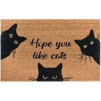 Hanse Home Mat Mix Mats Kokos Cat Fan