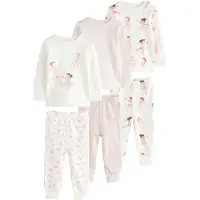 Next Nachtkledij bruin / rosa / wit