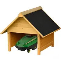 4Goodz Houten garage voor robot grasmaaier robotmaaier garage 845-361