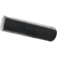 vidaXL Hexagon Hek 0,6 x 100 m PVC Grijs
