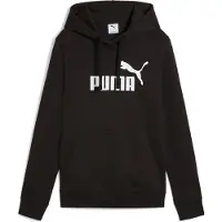 Puma Sportief sweatshirt 'ESS No. 1' zwart / wit
