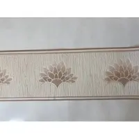 Rasch BEHANGRAND CREME BRUIN VOELBAAR PRINT DIKKE RELIEF 561623