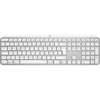 Logitech MX Keys S, draadloos toetsenbord Toetsverlichting, incl. Logi Bolt USB-ontvanger, lichtgrijs
