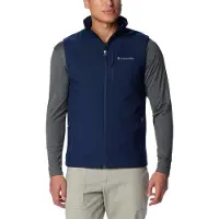 Columbia - Ascender II Softshell Vest - Softshellbodywarmer XL, blauw