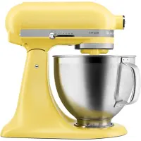 KitchenAid 5ksm195psebt Keukenmixer 4,7l Artisan - Keukenapparaten & keukenmixers Roestvrijstaal Butter - 859711695690