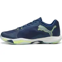 Puma Vantage NITRO uniseks handbalschoenen, Blauw/Wit, Maat 51