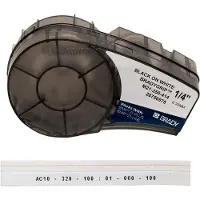 Brady M21-750-414 Etiket Zwart op wit