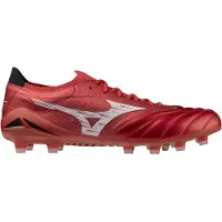 Mizuno Morelia Neo IV Beta Elite Gras Voetbalschoenen (FG) Rood Zilver Zwart