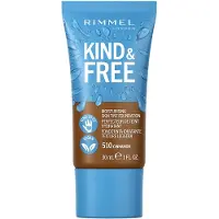 Rimmel 1+1 gratis: KIND & FREE Vegan Foundation 510 Cinnamon 30 ml