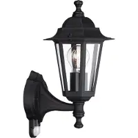 Philips Wandlamp buiten met bewegingssensor Peking, dimbaar, zwart, Aluminium