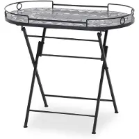 Gardamo Como Serveertafel 41x67,5x60 cm Staal/Keramiek