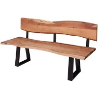 Wohnling Eetkamerbank GAYA acaciahout 160x84 cm