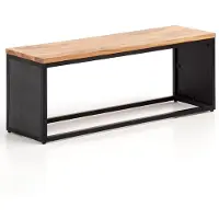 Wohnling Bank acaciahout 120 cm lang - WL6.781